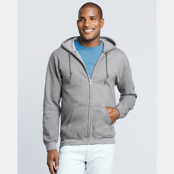 Mens Zip Hooded Sweatshirt Thumbnail